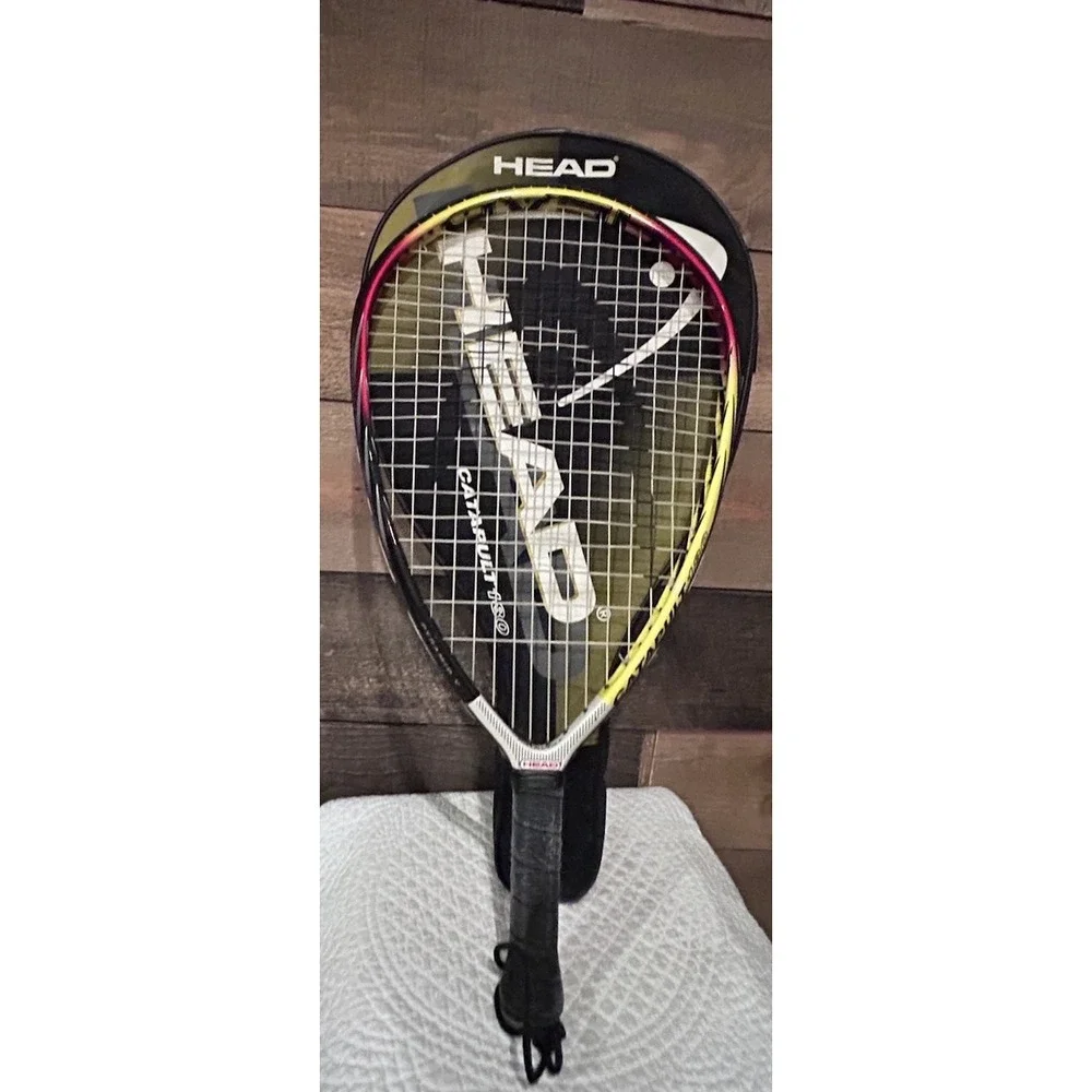 Head Catapult 180 Racquetball Pyramid V Racquet 3 5/8 Grip With Case‎